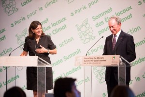 Anne Hidalgo and Michael Bloomberg, 30.07.2015 © City of Paris